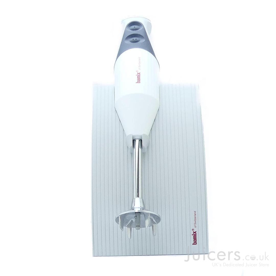 Bamix Superbox Hand Blender in White Juicers